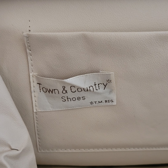 Vintage - 60's Black Leather Reptile Frame Handbag - Picture 5 of 5